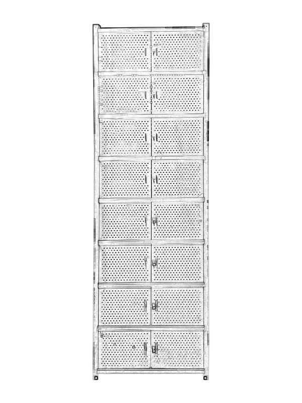 Armoire à pharmacie en acier inoxydable